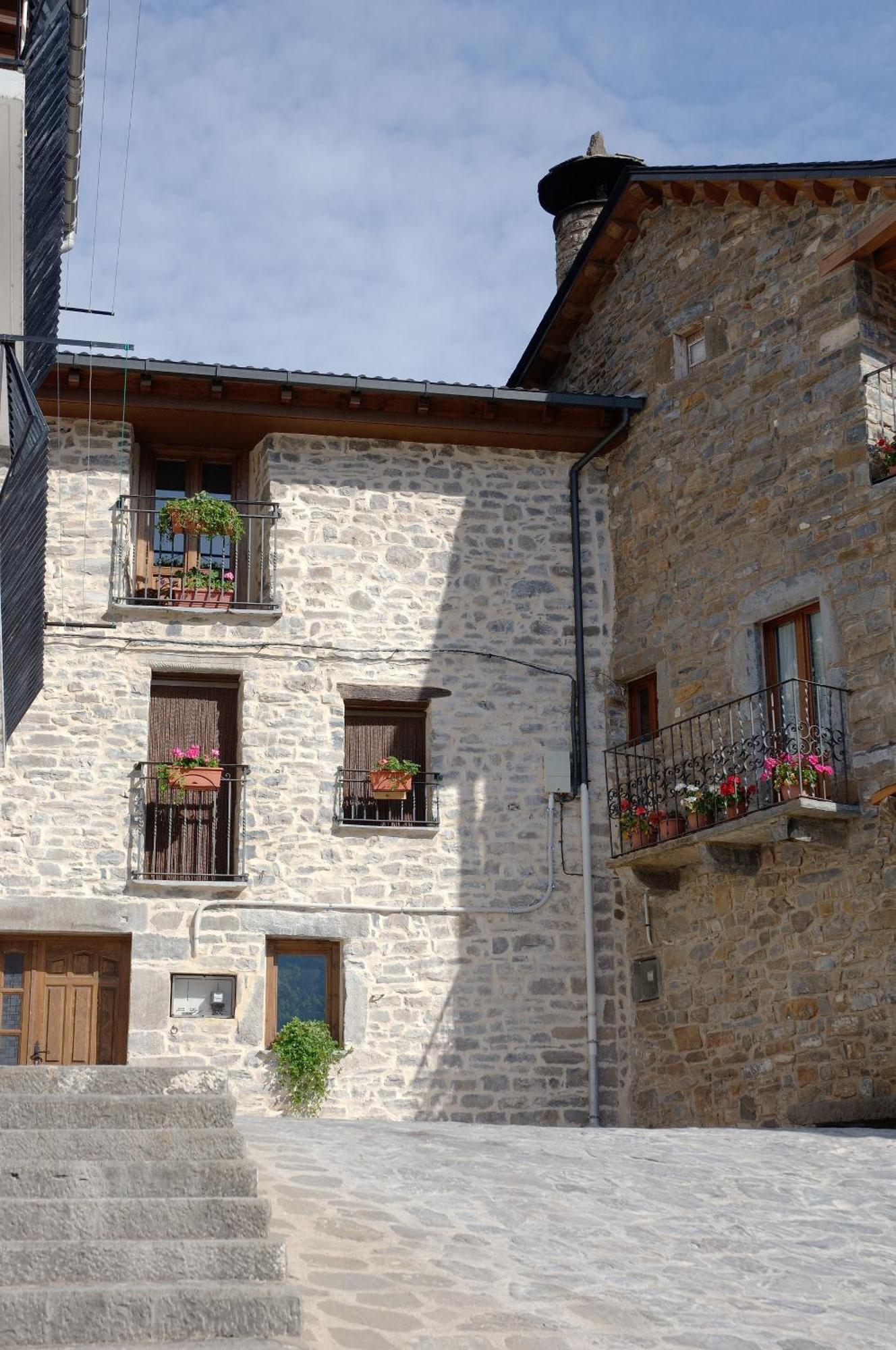 Apartamento El Patio Casa Cajal Torla Eksteriør billede